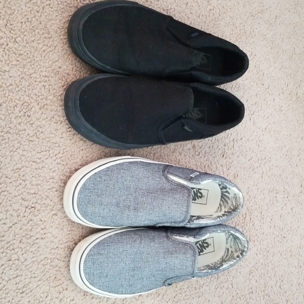 Vans 2 pair
